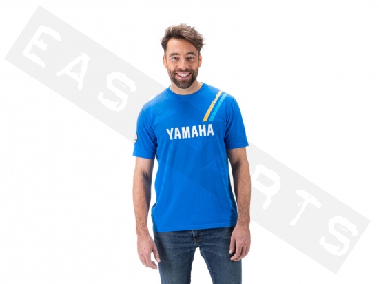 T-Shirt YAMAHA Faster Sons Ward blau Herren